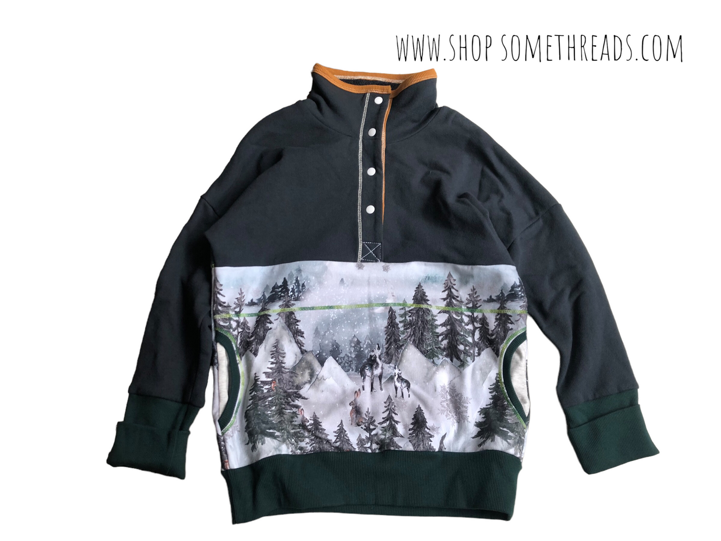 Winter wonderland Pullover 6-9 years