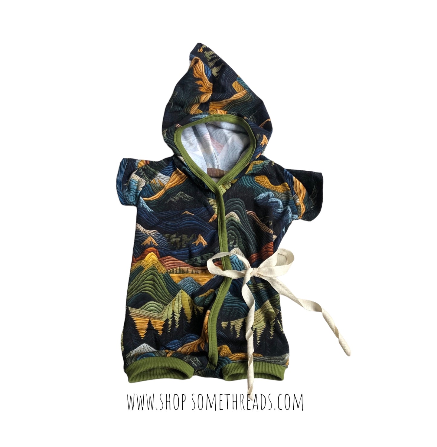 Organic Mountains Romper 3-6 mo