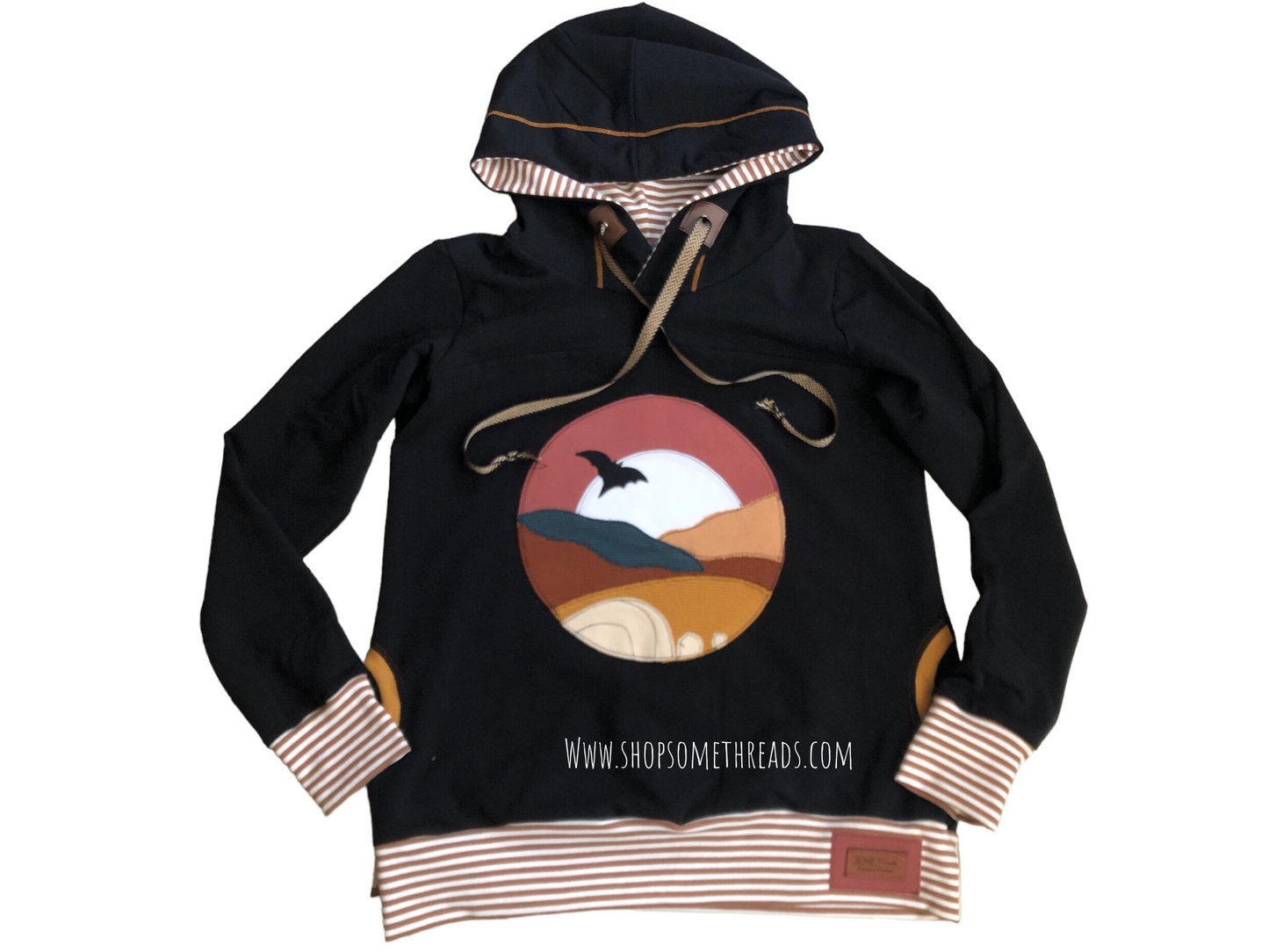 Desert Night Organic Hoodie - Adult Large