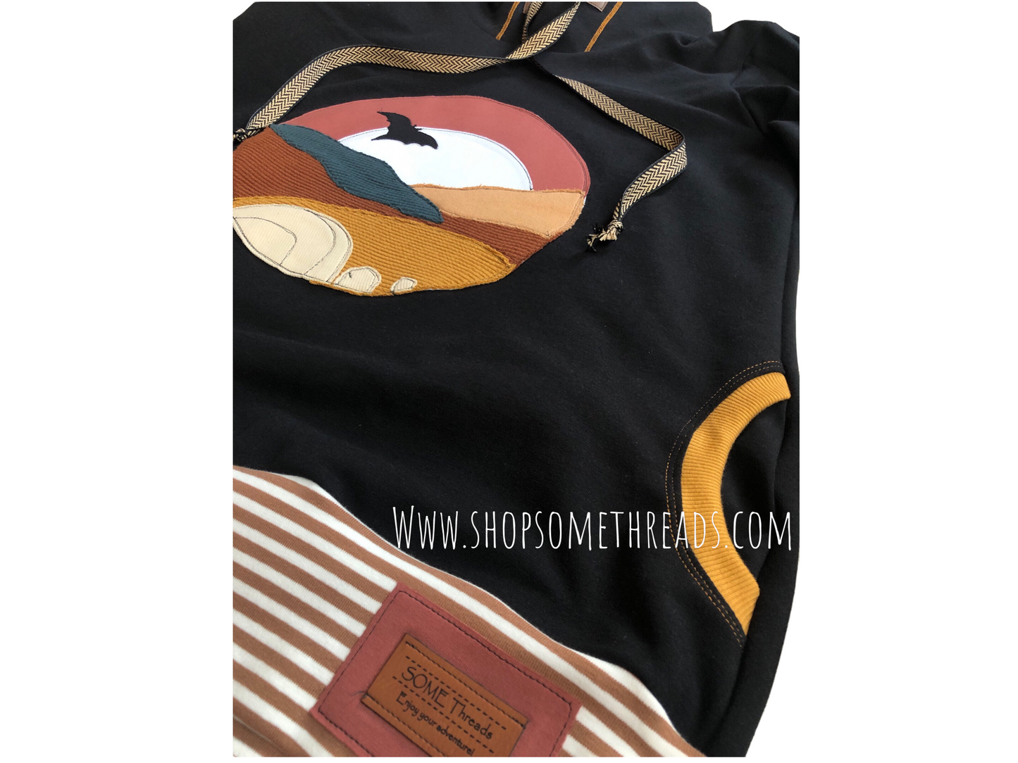 Desert Night Organic Hoodie - Adult Large