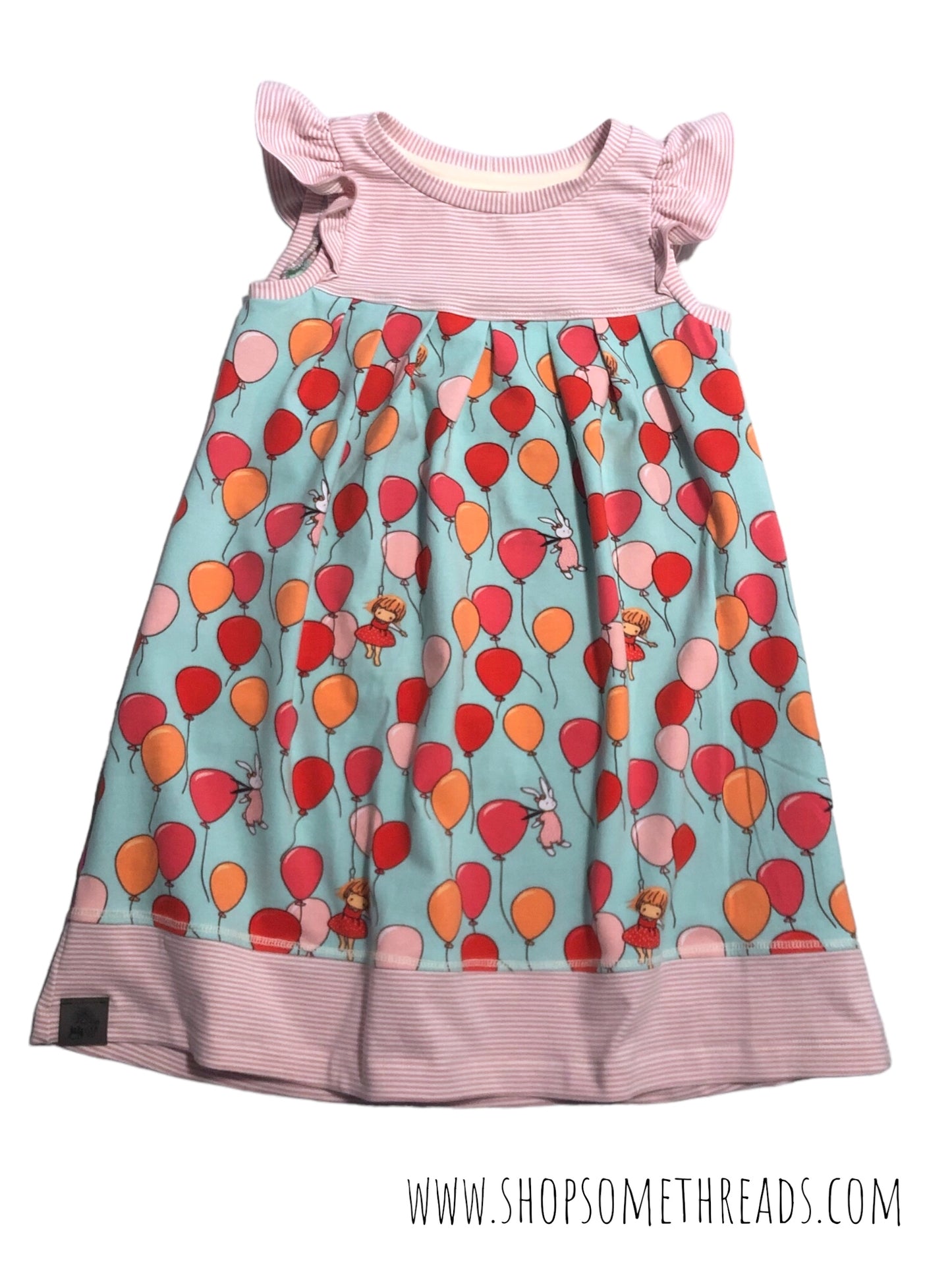 Organic Balloon Adventures Dress size 3-4T