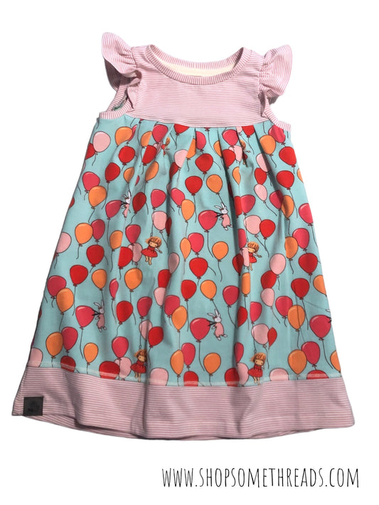 Organic Balloon Adventures Dress size 3-4T