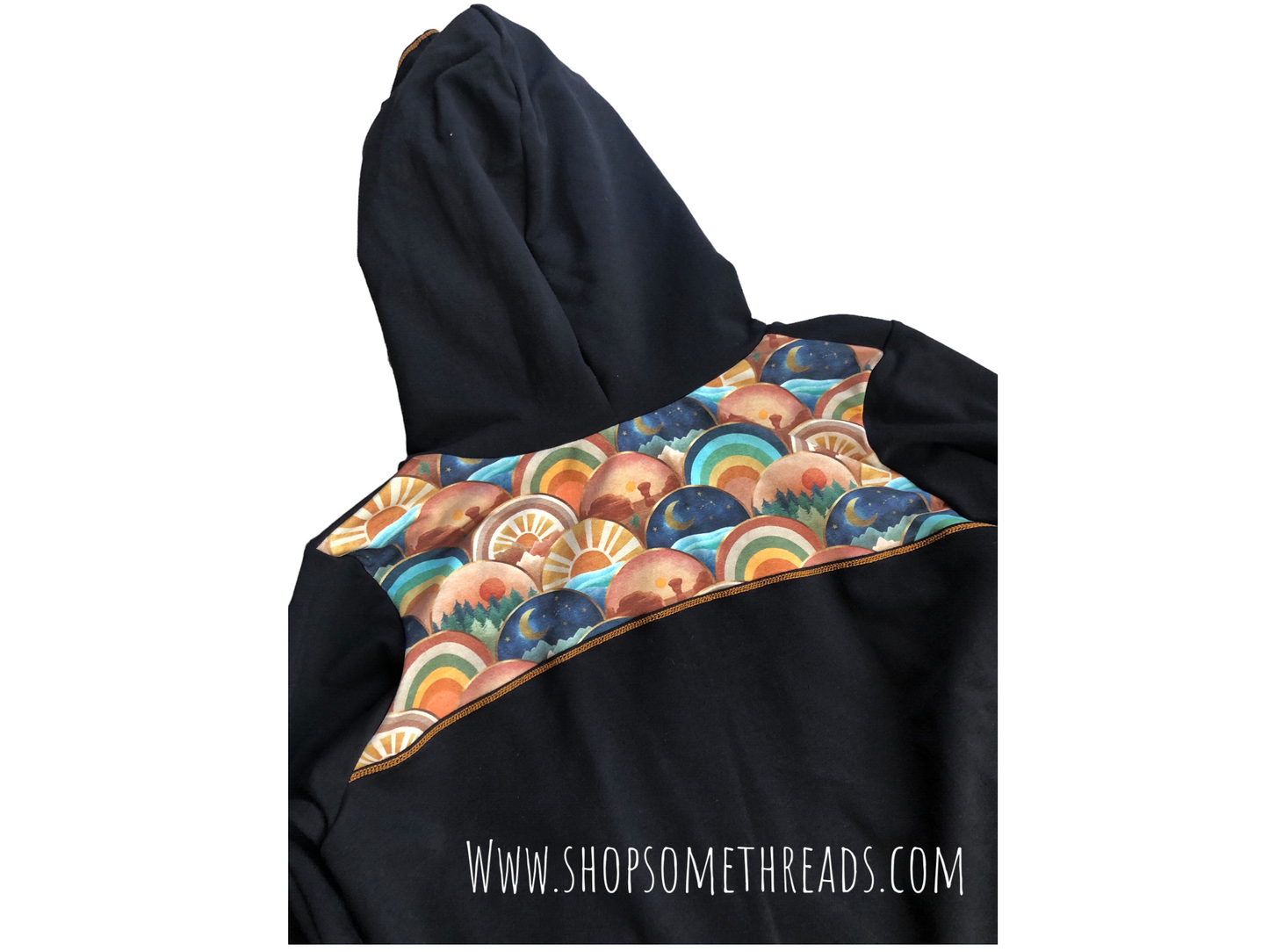 Desert Night Organic Hoodie - Adult Large