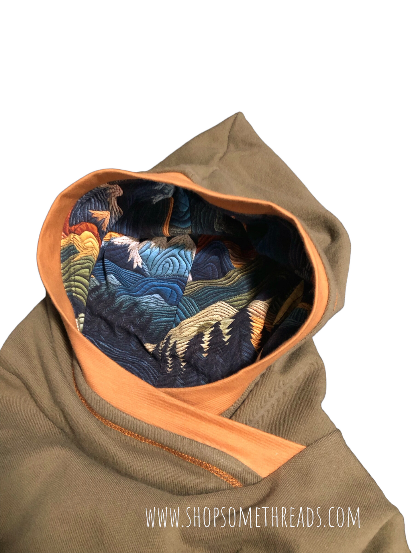 Organic winter pocket pixie hoodie - 3-6 years